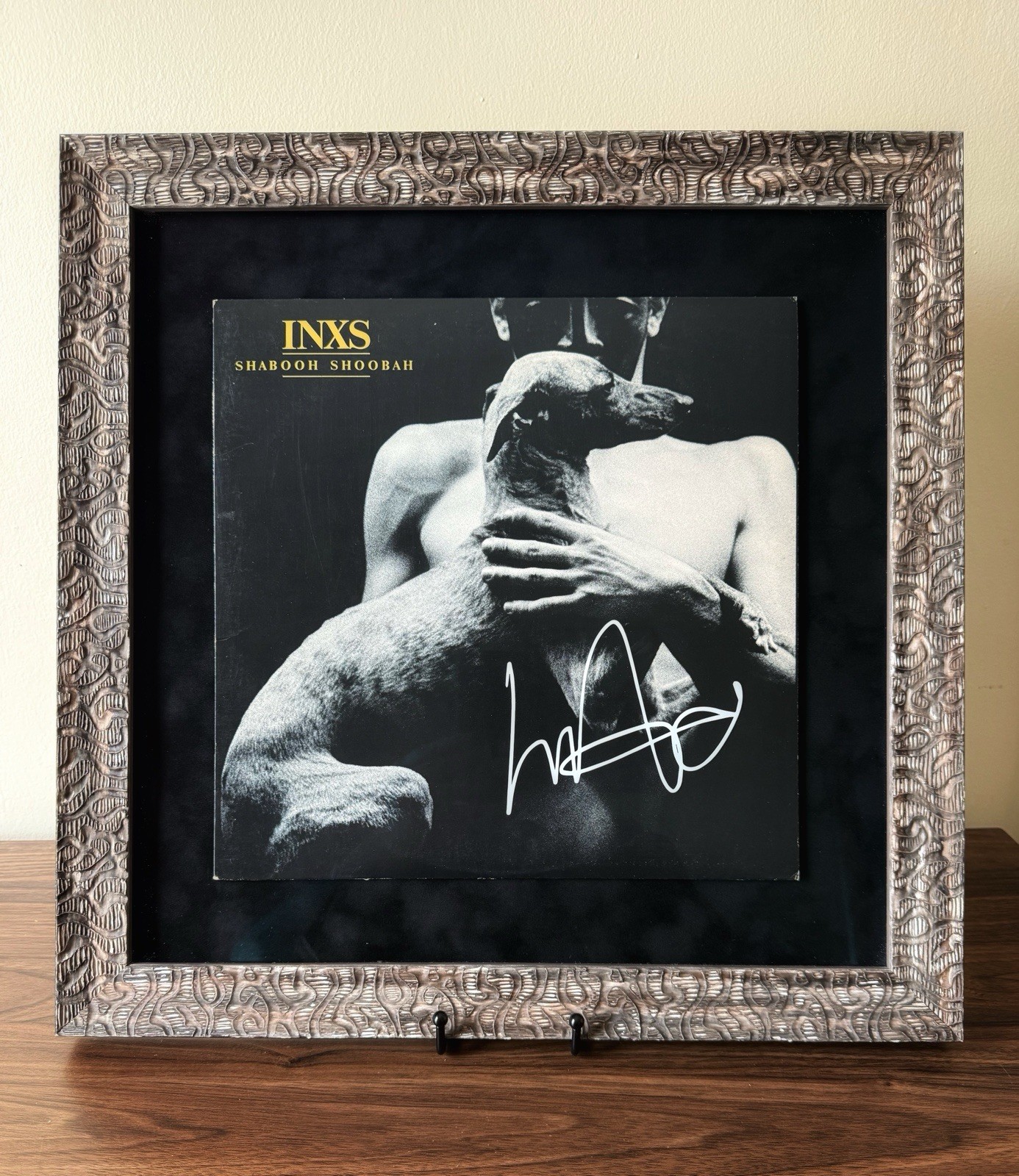 Michael Hutchence Hand Signed In Person INXS Shabooh Shoobah Album Michael Hutchence Hand Signed In Person INXS Shabooh Shoobah Album