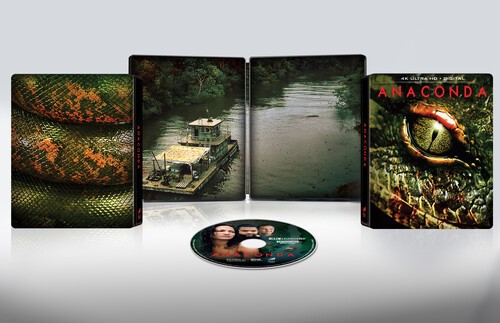 Anaconda (Steelbook) [New 4K UHD Blu-ray] 4K Mastering, Steelbook, Digital Cop