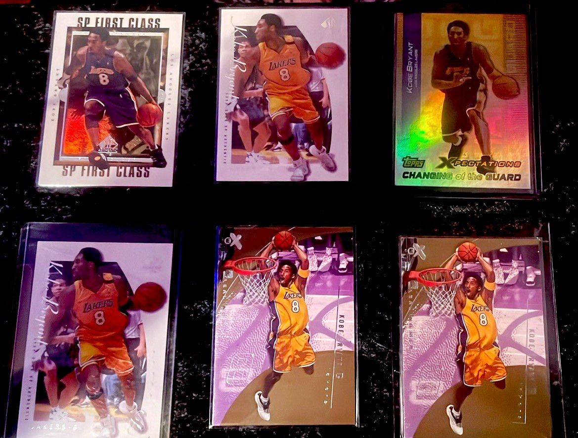 Topps 2001-02 Kobe Bryant Jason Williams Insert Card Lot 6 SP Xpectations Topps 2001-02 Kobe Bryant Jason Williams Insert Card Lot 6 SP Xpectations