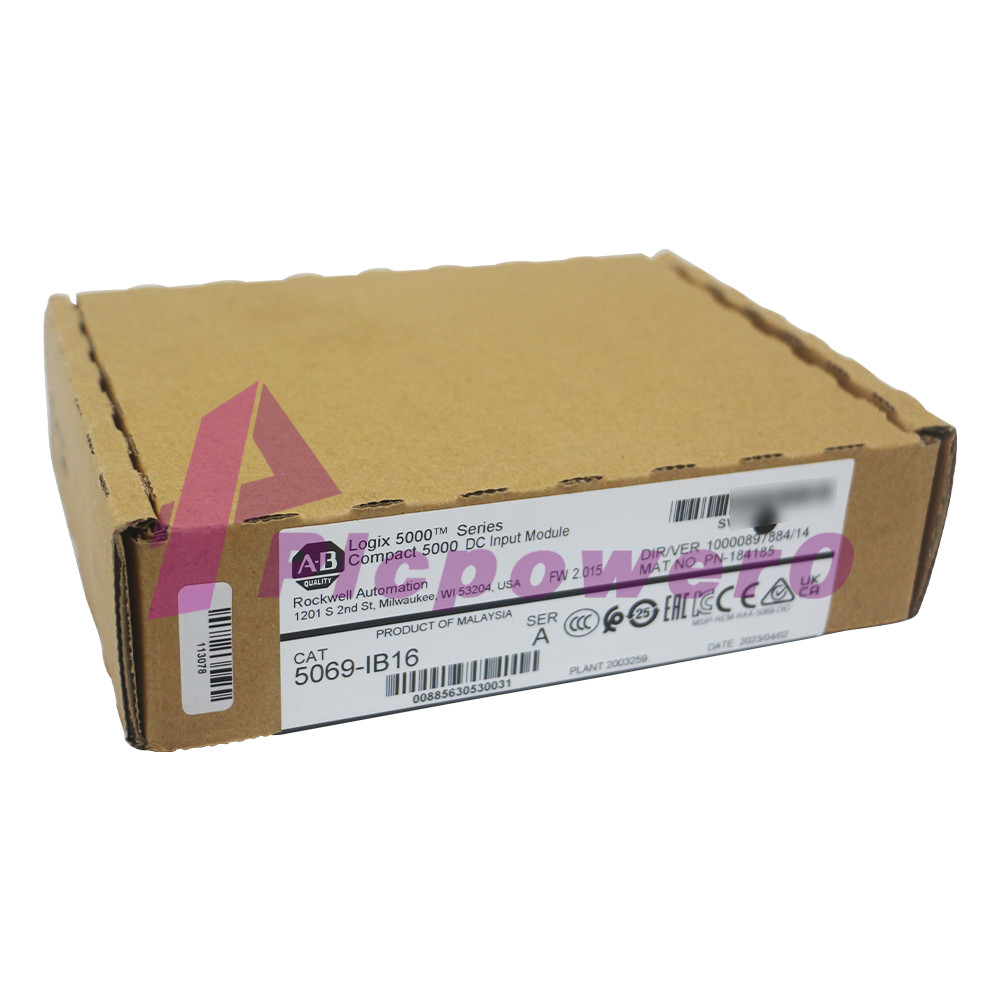 5069-IB16 New Allen Bradley 5069 Compact I/O 16 Channel 24V DC Sink Input Module
