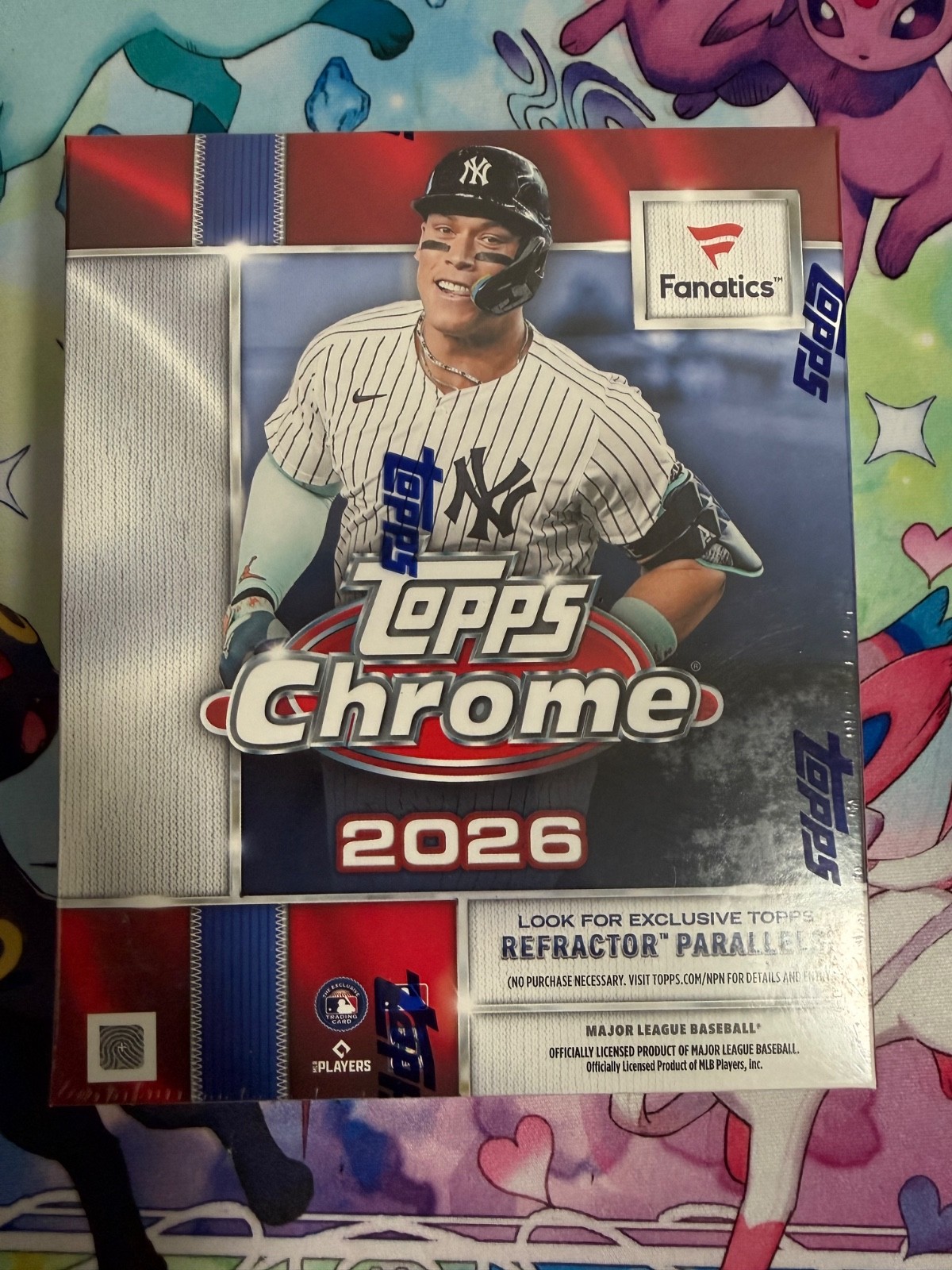 2026 Topps Chrome Baseball Fanatics Exclusive Mega Box Sealed In Hand Ships Now