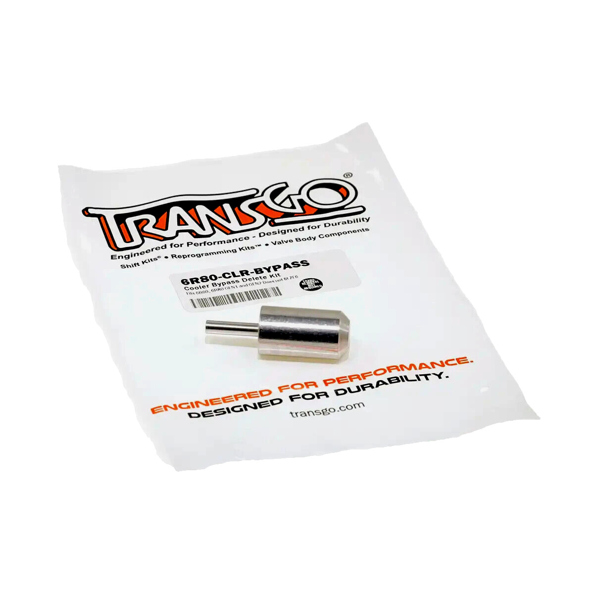 Transgo Cooler flow Bypass Kit 6R60, 6R80 6R80-CLR-BYPASS Transgo Cooler flow Bypass Kit 6R60, 6R80 6R80-CLR-BYPASS