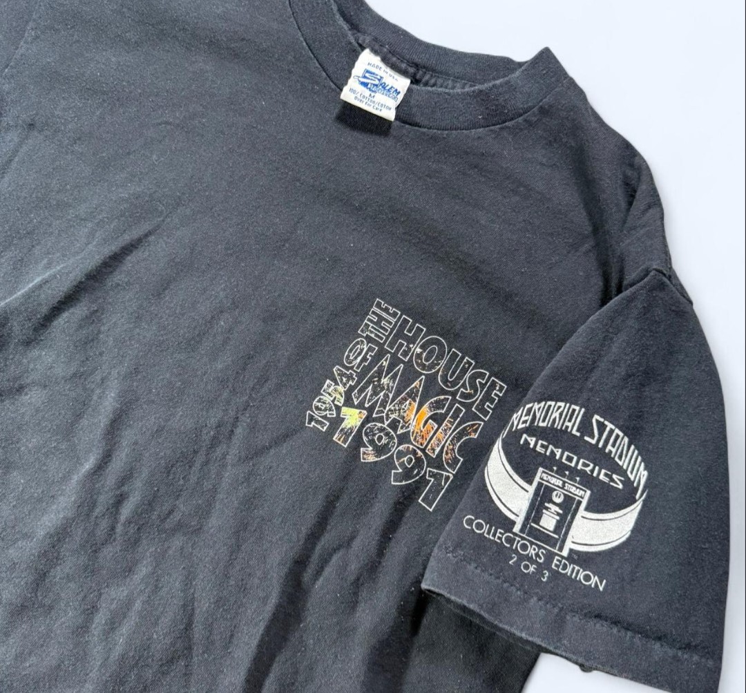 Vintage 1991 Baltimore Orioles Memorial Stadium Last Stand Shirt M Salem Rare