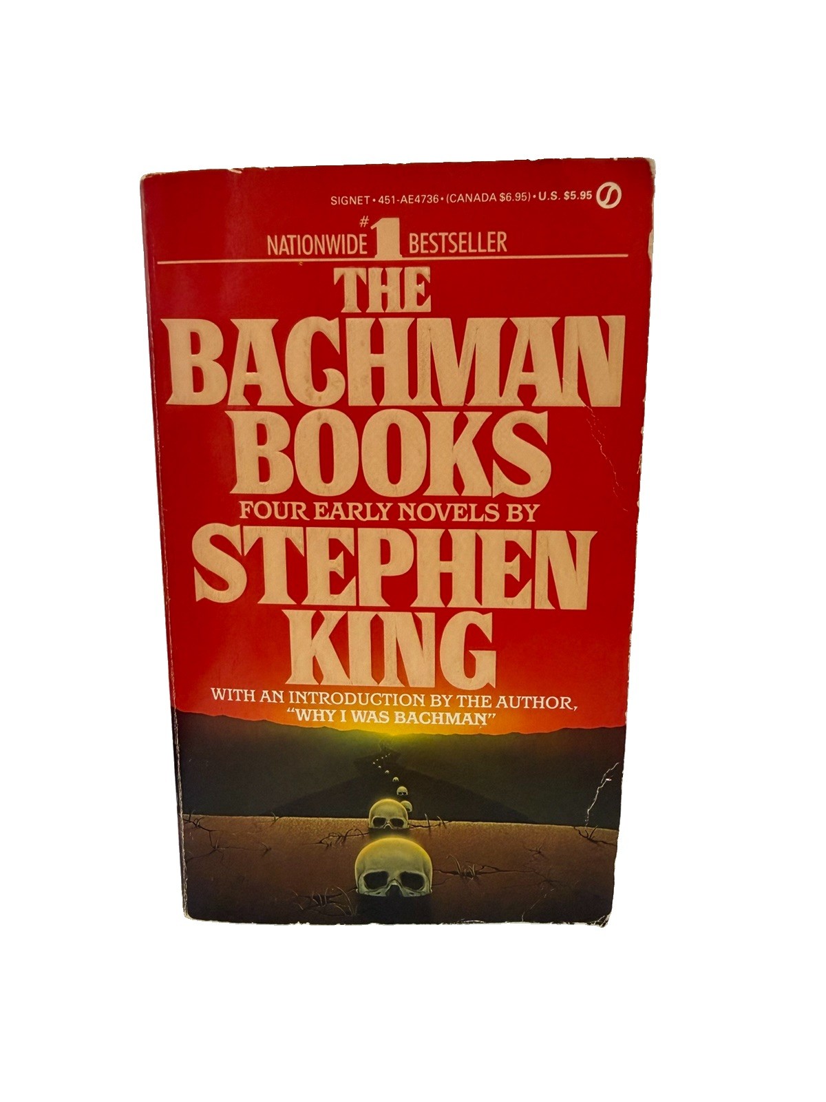 The Bachman Books Stephen King PB 1st Edition/2nd Print Rage Long Walk