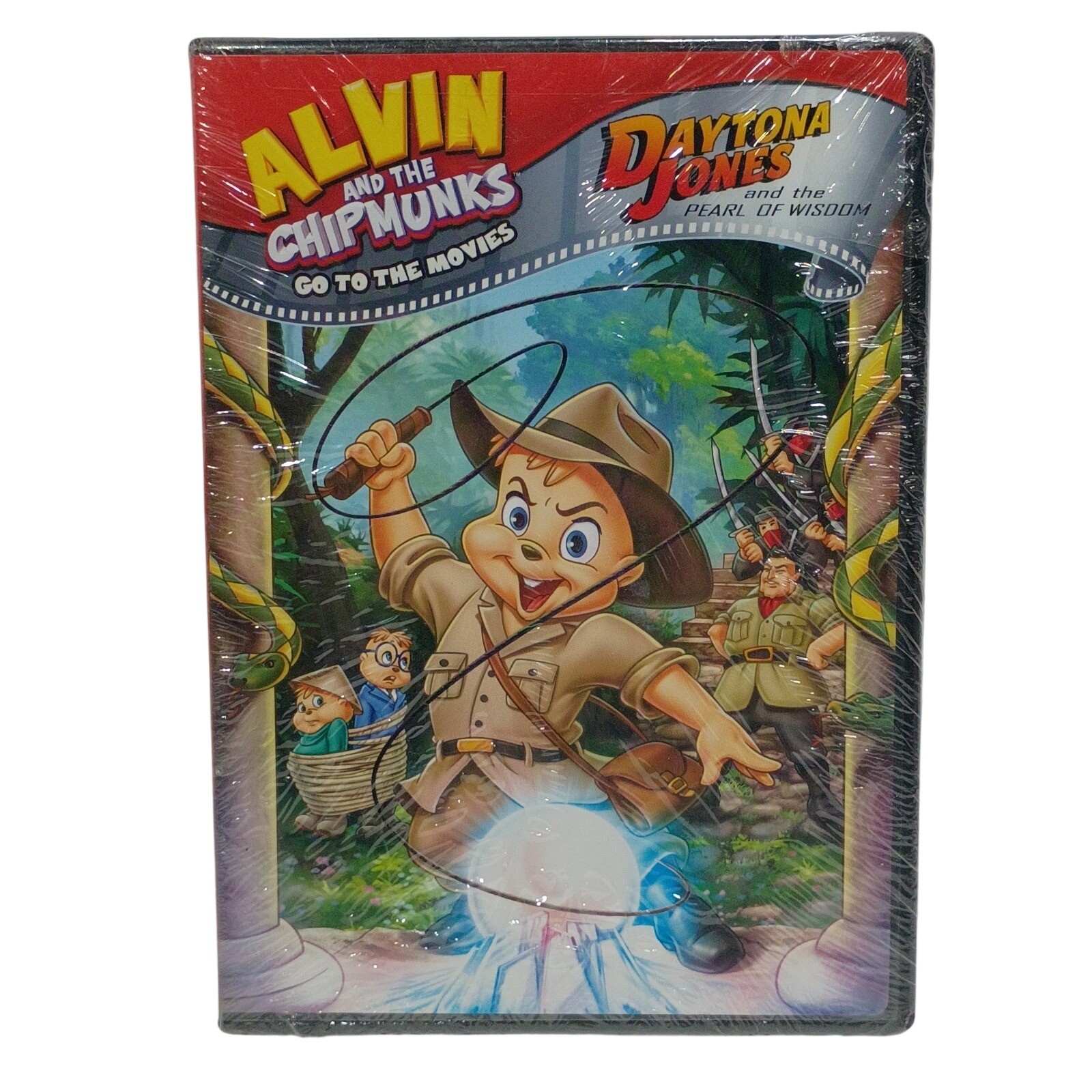 Alvin and the Chipmunks Go to the Movies: Daytona Jones (DVD, 2008) Animated