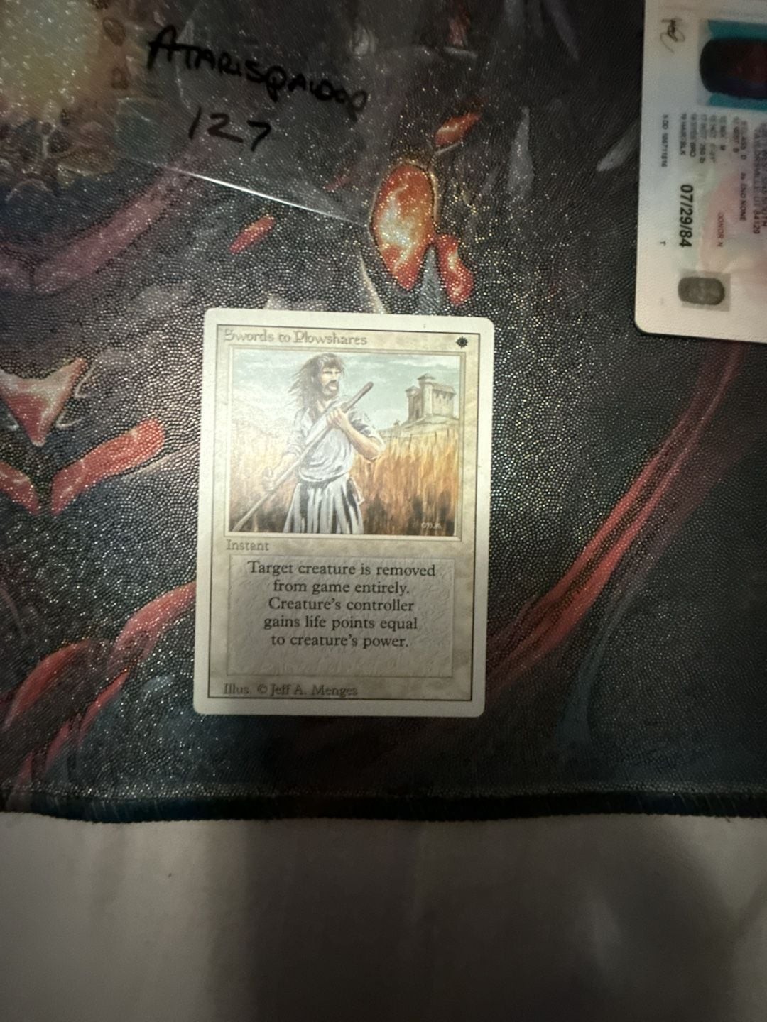 Swords to Plowshares - Unlimited Edition - Magic: The Gathering Trading Card