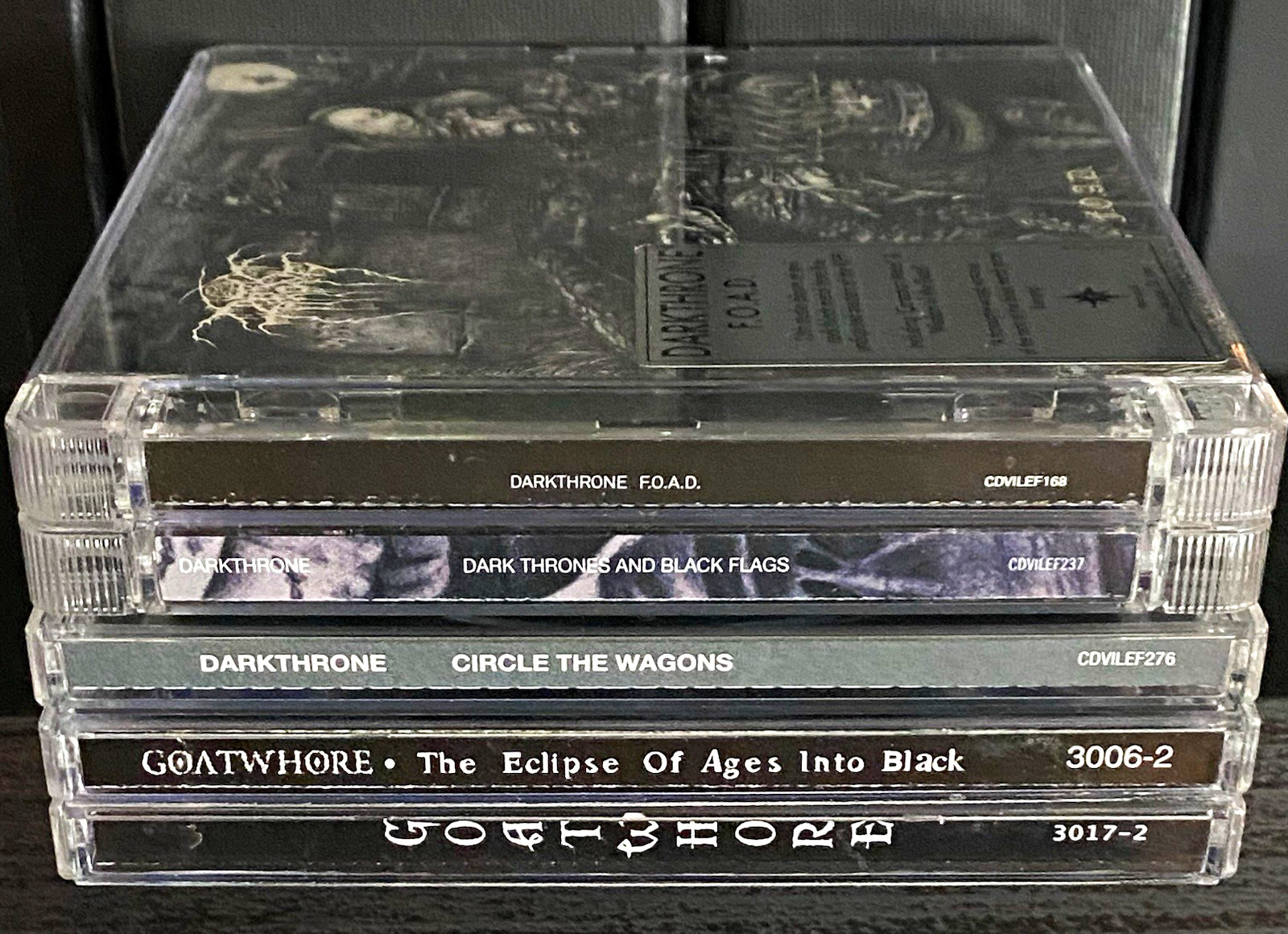 Goatwhore Darkthrone Metal cd collection / cd lot
