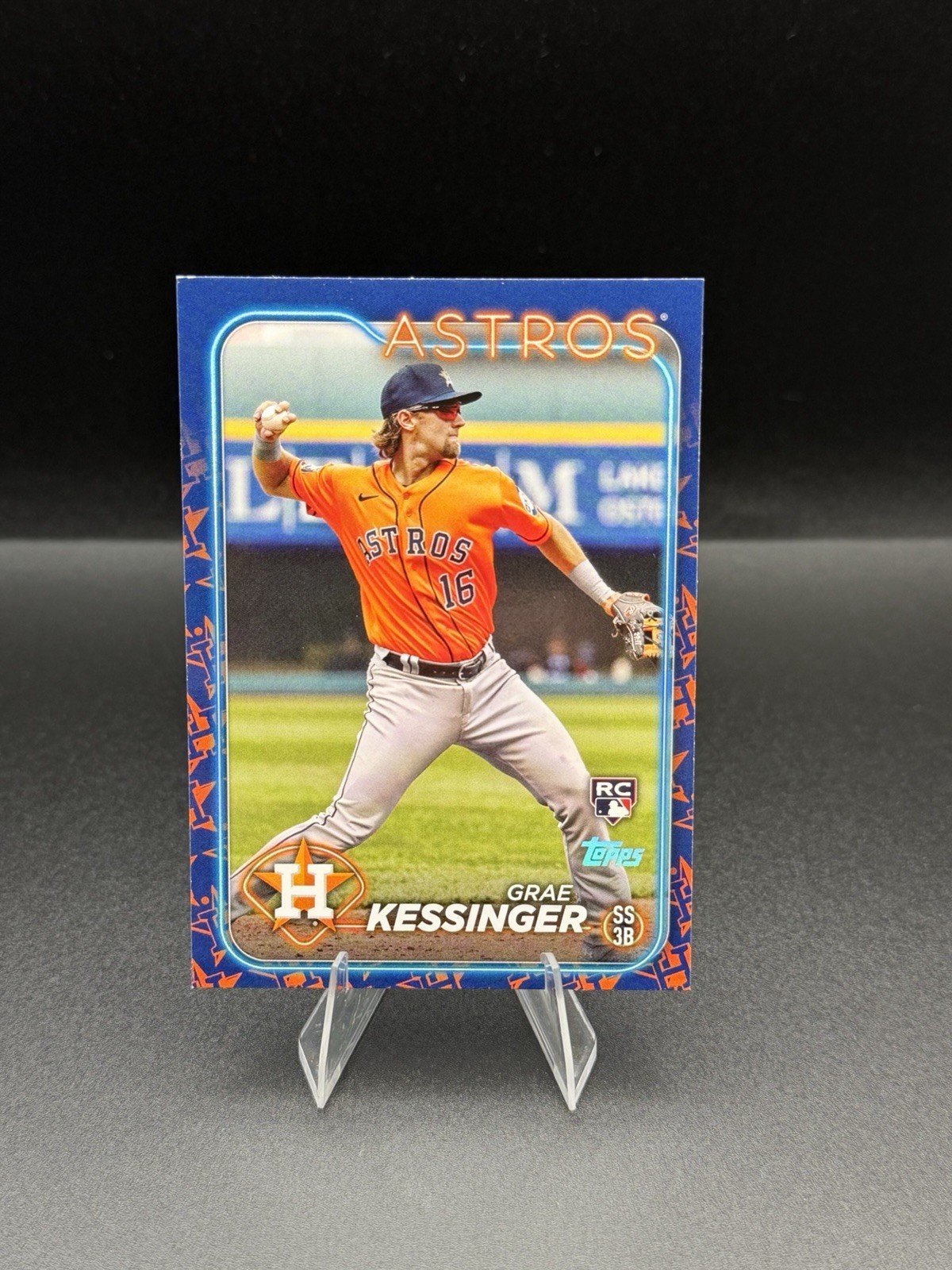 2024 Topps Series 1 Grae Kessinger Team Logo/Color Border Parallel RC SP Astros 2024 Topps Series 1 Grae Kessinger Team Logo/Color Border Parallel RC SP Astros