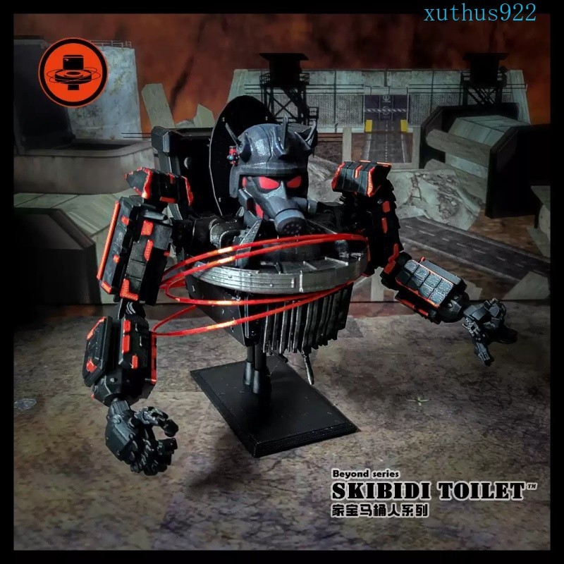 8.5cm Skibidi Toilet Juggernaut Astro Model Figure Toy Brand New