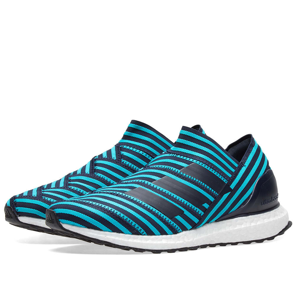 Adidas NEMEZIZ Tango 17+ 360 Boost CG3658 Turquoise Black White 10.5 US 44 2/3 E