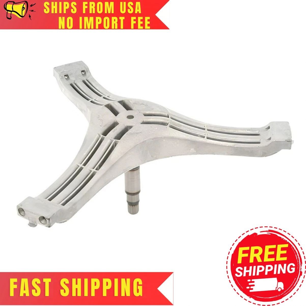 Samsung DC97-14875B OEM Washer Drum Flange Spider Shaft Ship From US