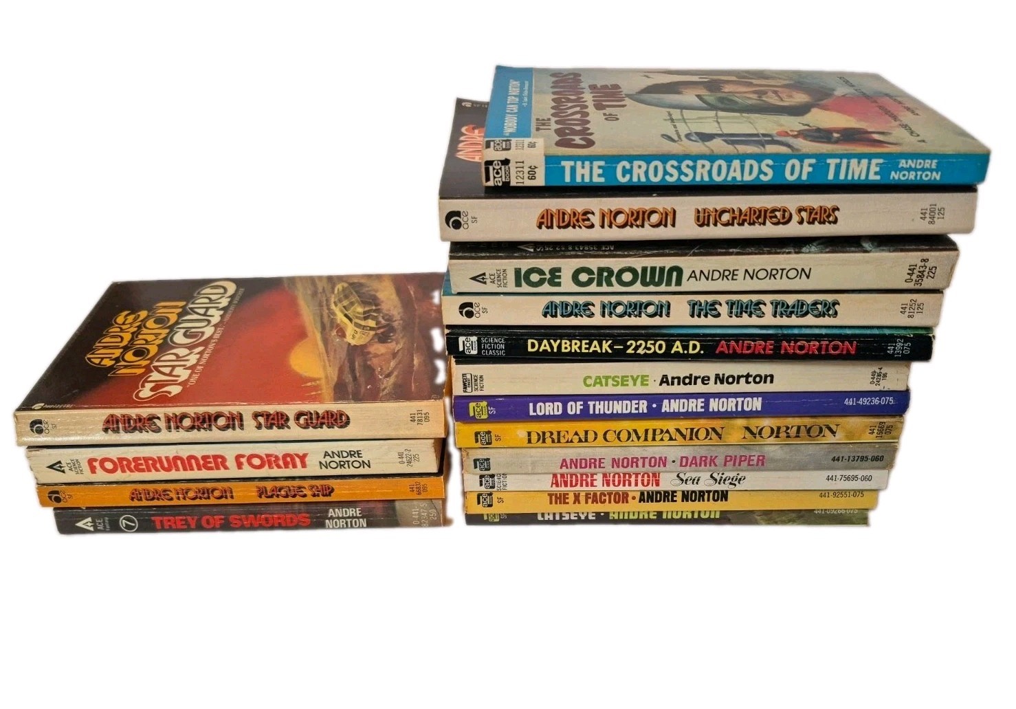 Vintage Sci FI ANDRE NORTON Lot 16. 12 1st Prints 50's 60's 70's  PB RARE FINDS