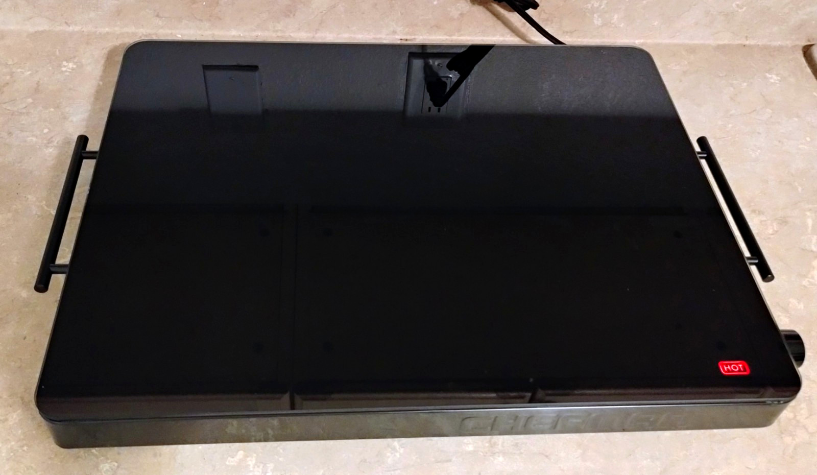 Chefman Electric Warming Tray 21x16 Glass-Top Food Warmer RJ22 Never Used IN BOX