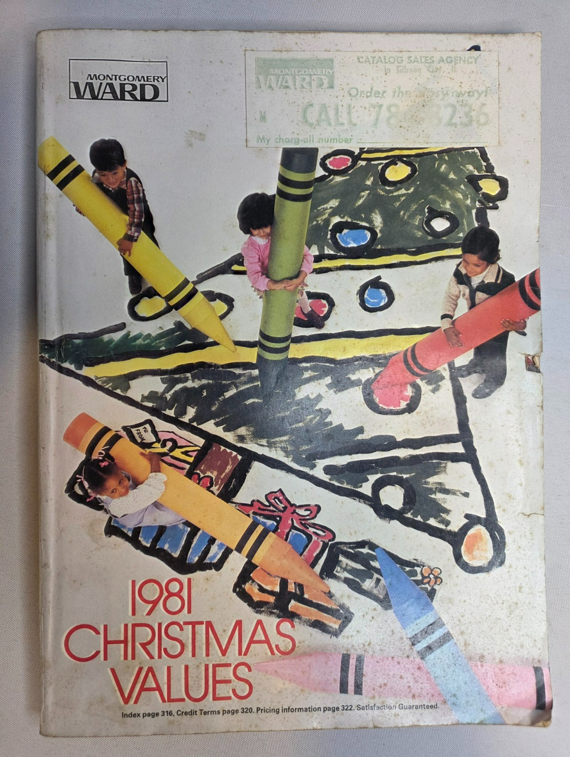 Vintage 1981 Montgomery Wards Christmas Catalog