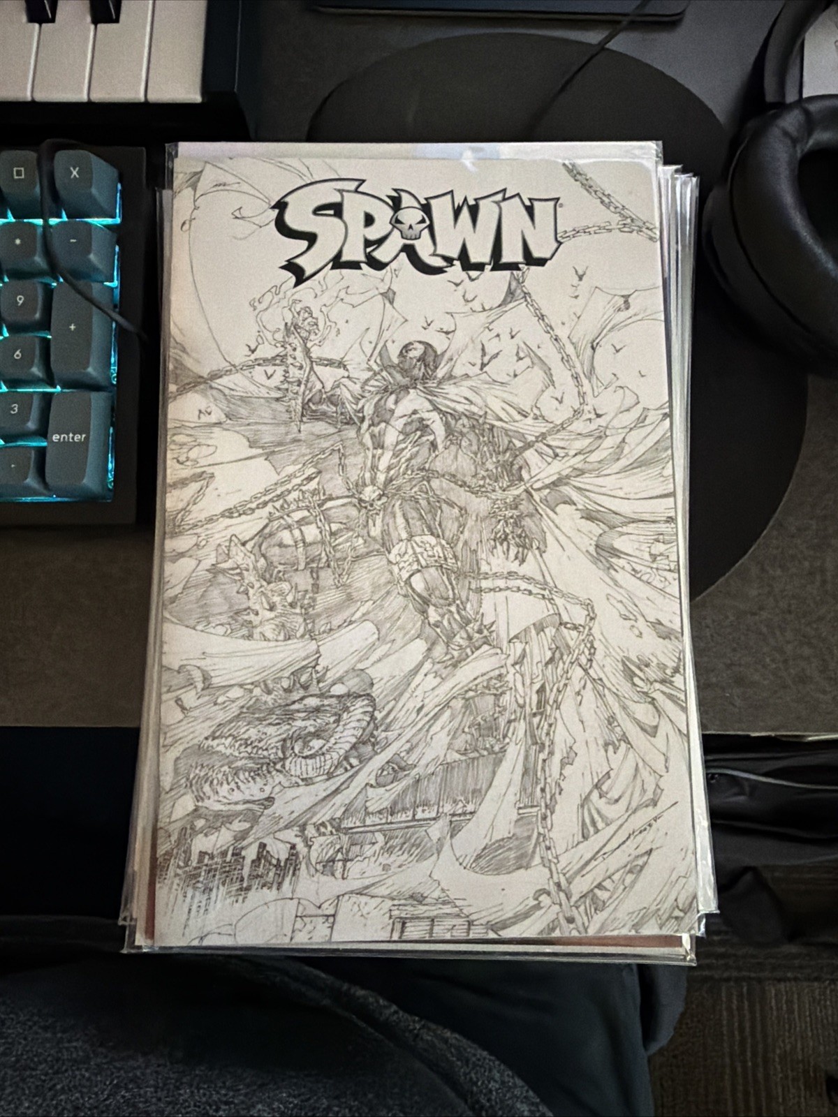 Spawn #360 Brett Booth Sketch Variant Megacon 2025 Exclusive NM