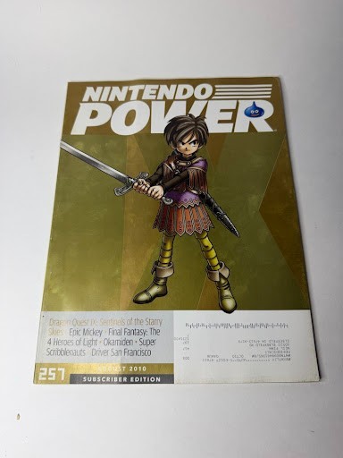 Nintendo Power Magazine Issue 257 Subscribers Edition Nintendo Power Magazine Issue 257 Subscribers Edition