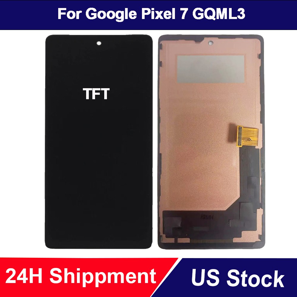 TFT For Google Pixel 7 GQML3 Display LCD Touch Screen Digitizer Assembly Frame
