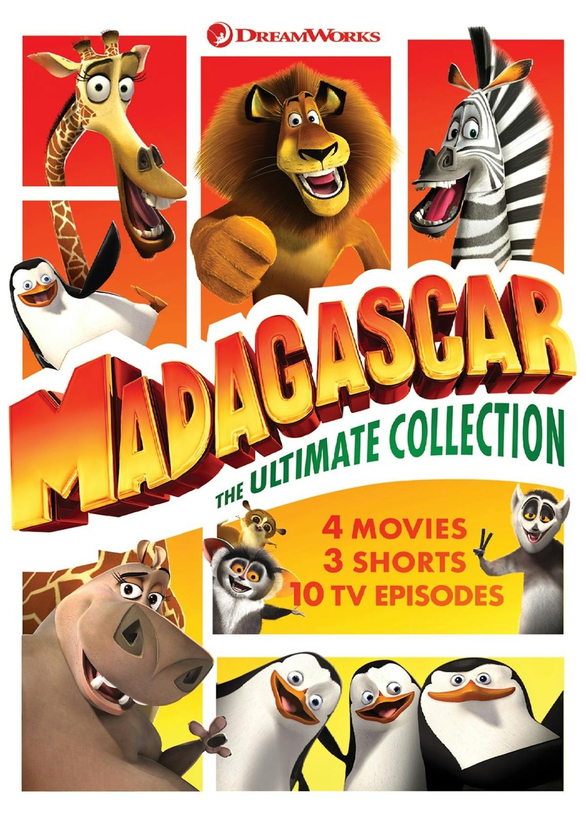 Madagascar The Ultimate Collection DVD Bob Saget NEW