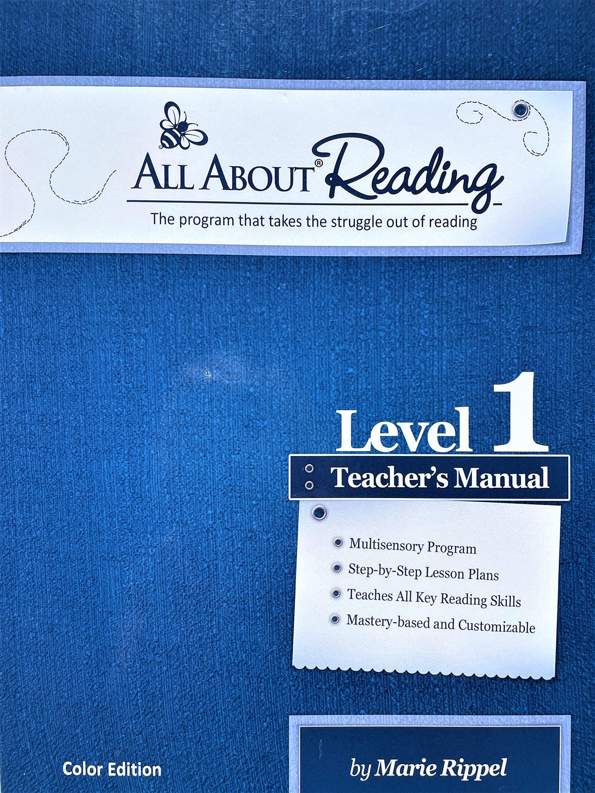 All About Reading Level 1 Teacher\'s Manual Color Edition