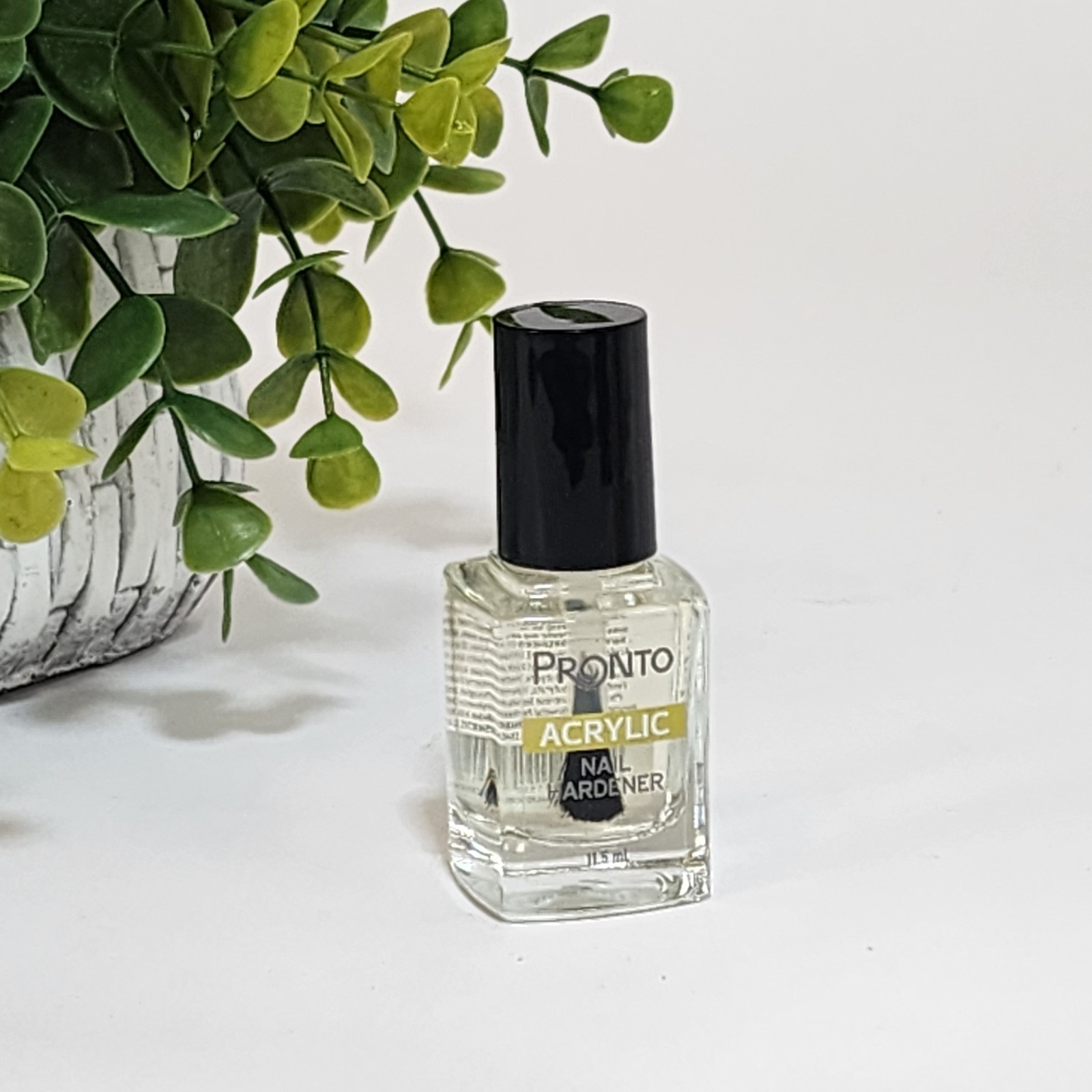 Pronto Acrylic Nail Polish Top Clear Quick Drying Glossy Finish ~ 11.5 mL Pronto Acrylic Nail Polish Top Clear Quick Drying Glossy Finish ~ 11.5 mL