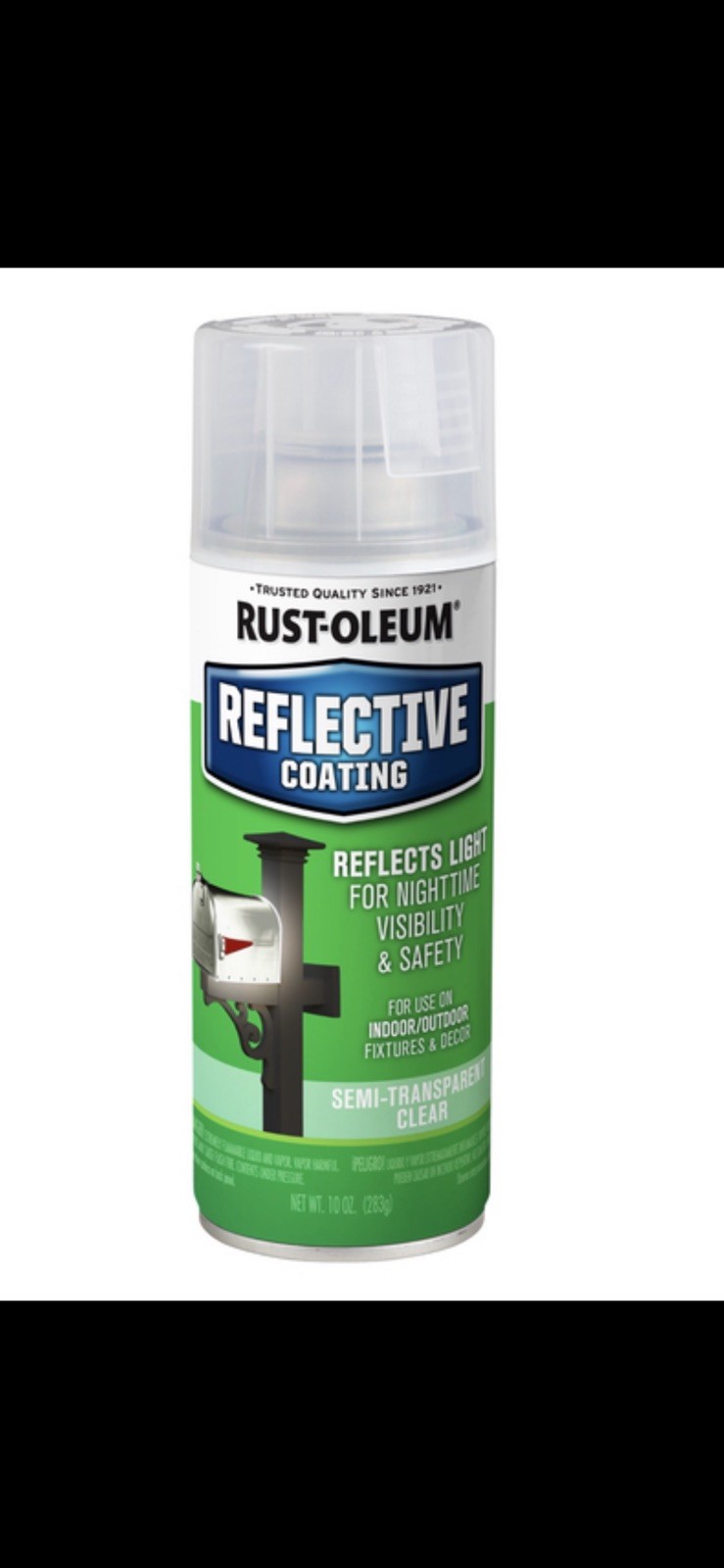 Rust-Oleum Specialty Semi-Transparent Reflective Finish Spray Paint 12 oz 214944