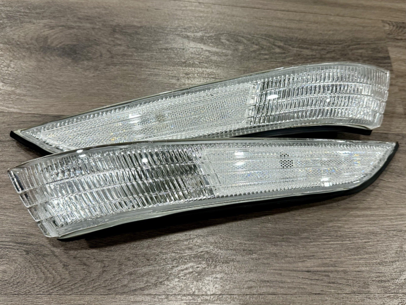 DISCONTINUED New 90-91 Eclipse Talon Laser Clear Corner Lights 1g Dsm NOS RARE DISCONTINUED New 90-91 Eclipse Talon Laser Clear Corner Lights 1g Dsm NOS RARE