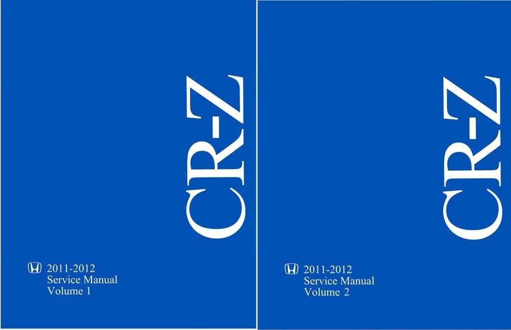 2011-2012 Honda CR-Z Factory Shop Service Manual