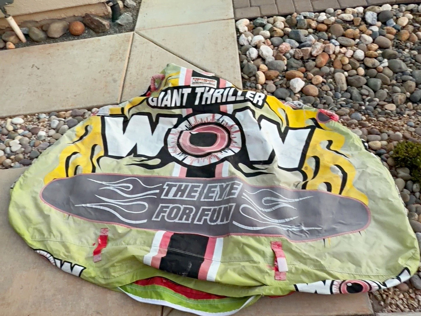 WOW World of Watersports Giant Thriller 4-Person Towable Tube