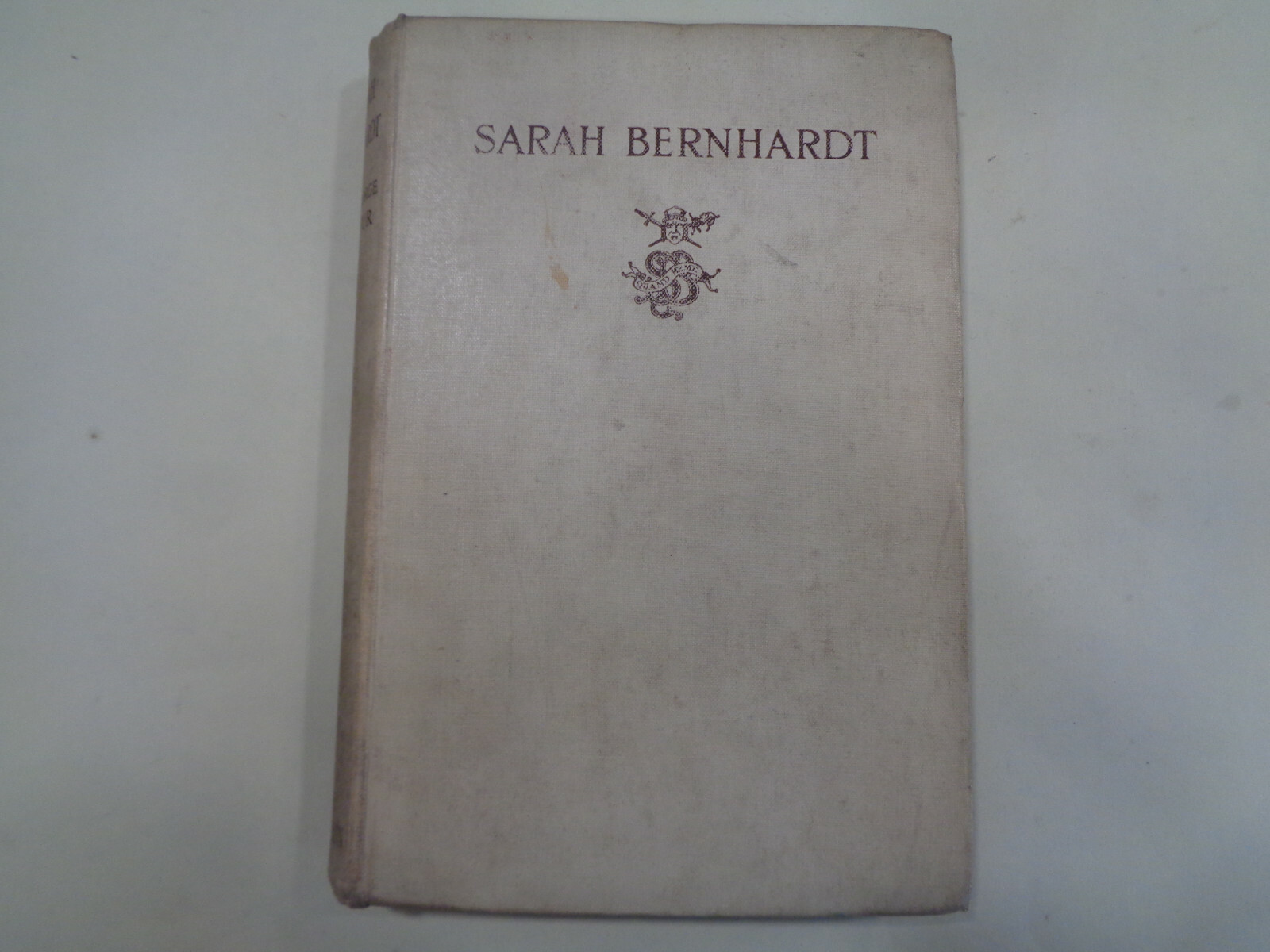 Sarah Bernhardt by Sir George Arthur 1923 Antique Actress Tribute Memorial 