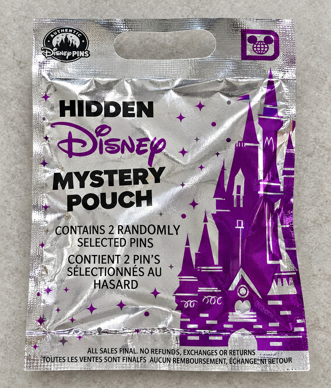 10 SEALED 2026 Walt Disney World Hidden Mickey Mystery Pin Pack WAVE B (20 PINS)