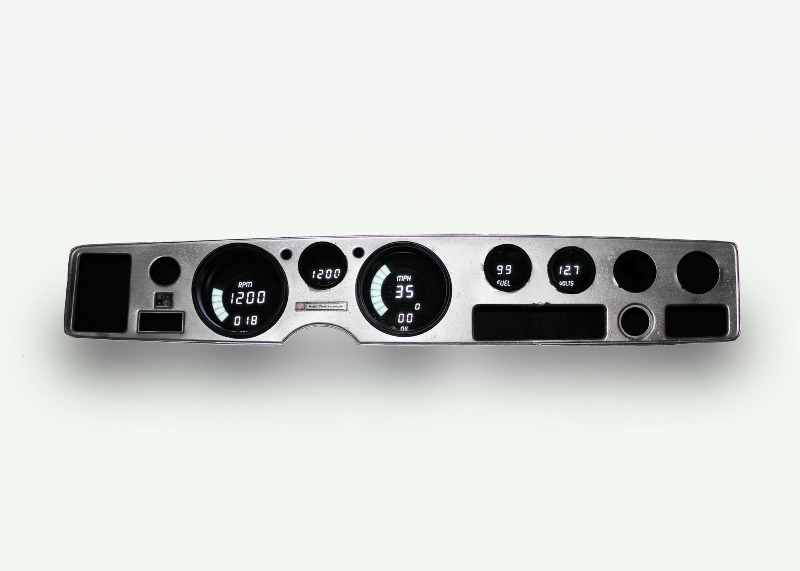 70-81 Firebird Trans Am Digital Dash Panel White LED Gauges Knight Rider US Made