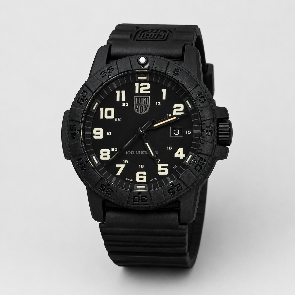 Luminox Leatherback Sea Turtle Giant 44mm Carbonox Black Rubber Watch XS.0330 Luminox Leatherback Sea Turtle Giant 44mm Carbonox Black Rubber Watch XS.0330