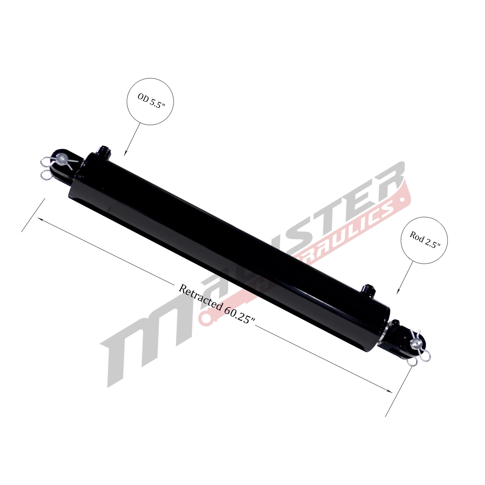 Hydraulic Cylinder Welded Double Acting 5\