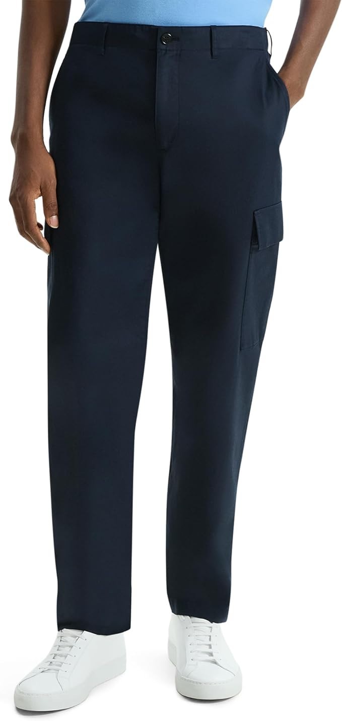 THEORY Pants Mens Size 33 Navy Cargo Drawstring Trouser CURTIS Hanson Twill $245 THEORY Pants Mens Size 33 Navy Cargo Drawstring Trouser CURTIS Hanson Twill $245