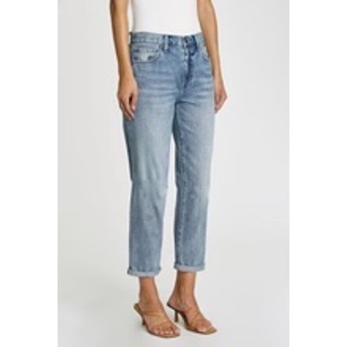 Pistola Presley 90s High Rise Straight Leg Distressed Jeans Blue  Size 29