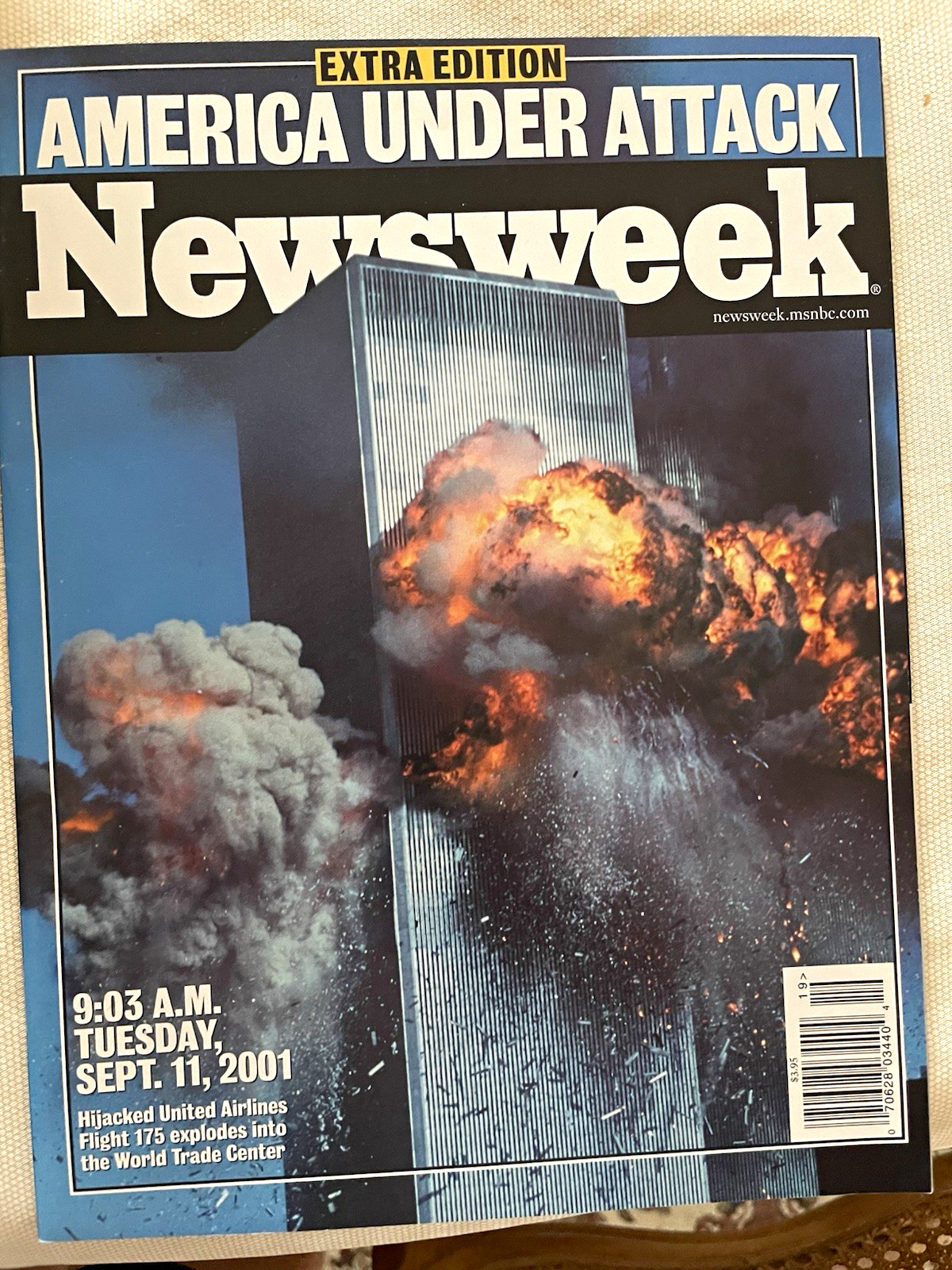 Newsweek Extra Edition Magazine America Under Attack September 11 2001 WTC