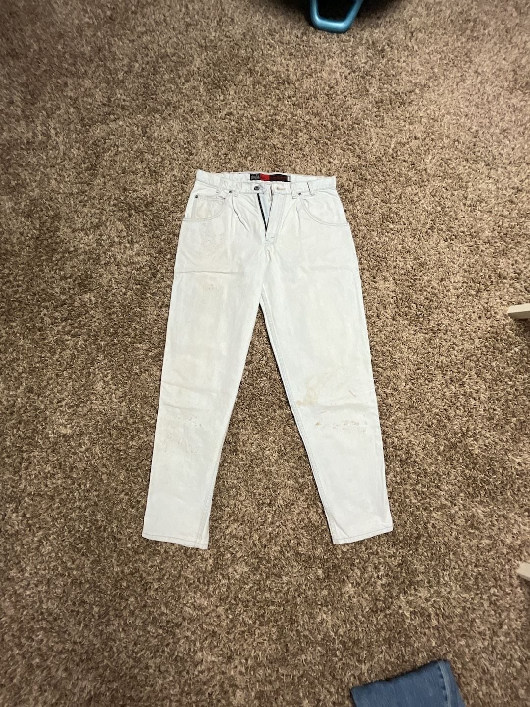 Levi\'s SilverTab Vintage Loose Fit White Denim Jeans