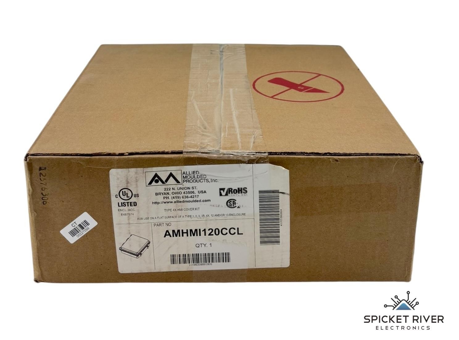NEW - Allied Moulded Products AMHMI120CCL Type 4X HMI Cover Kit