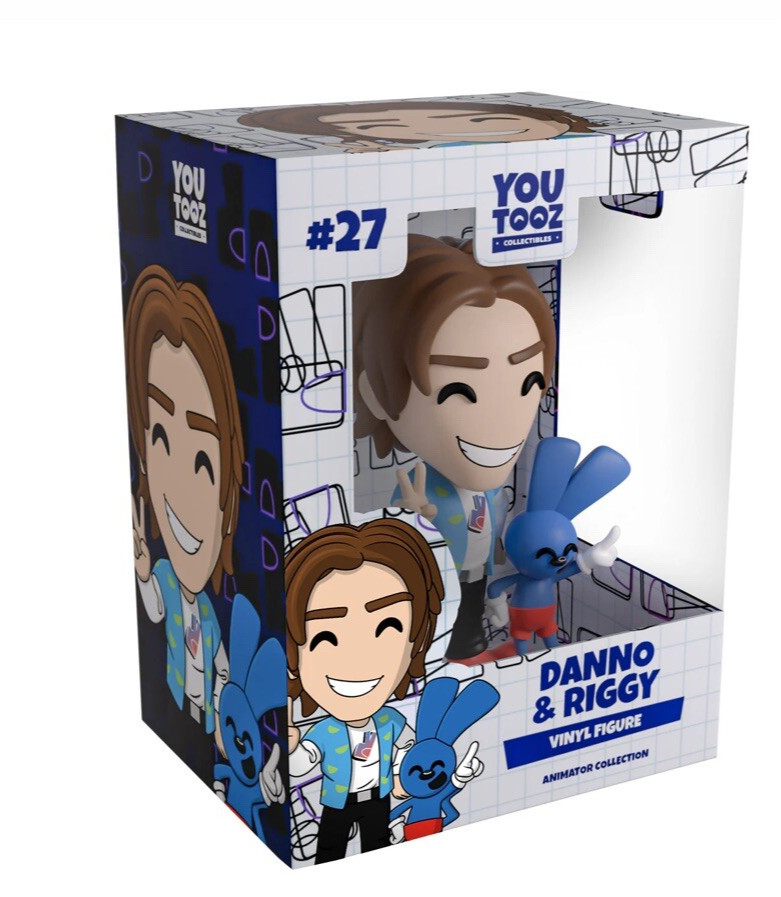Youtooz * Danno and Riggy * Vinyl Figure * NEW * In Hand * Sold Out Youtooz * Danno and Riggy * Vinyl Figure * NEW * In Hand * Sold Out
