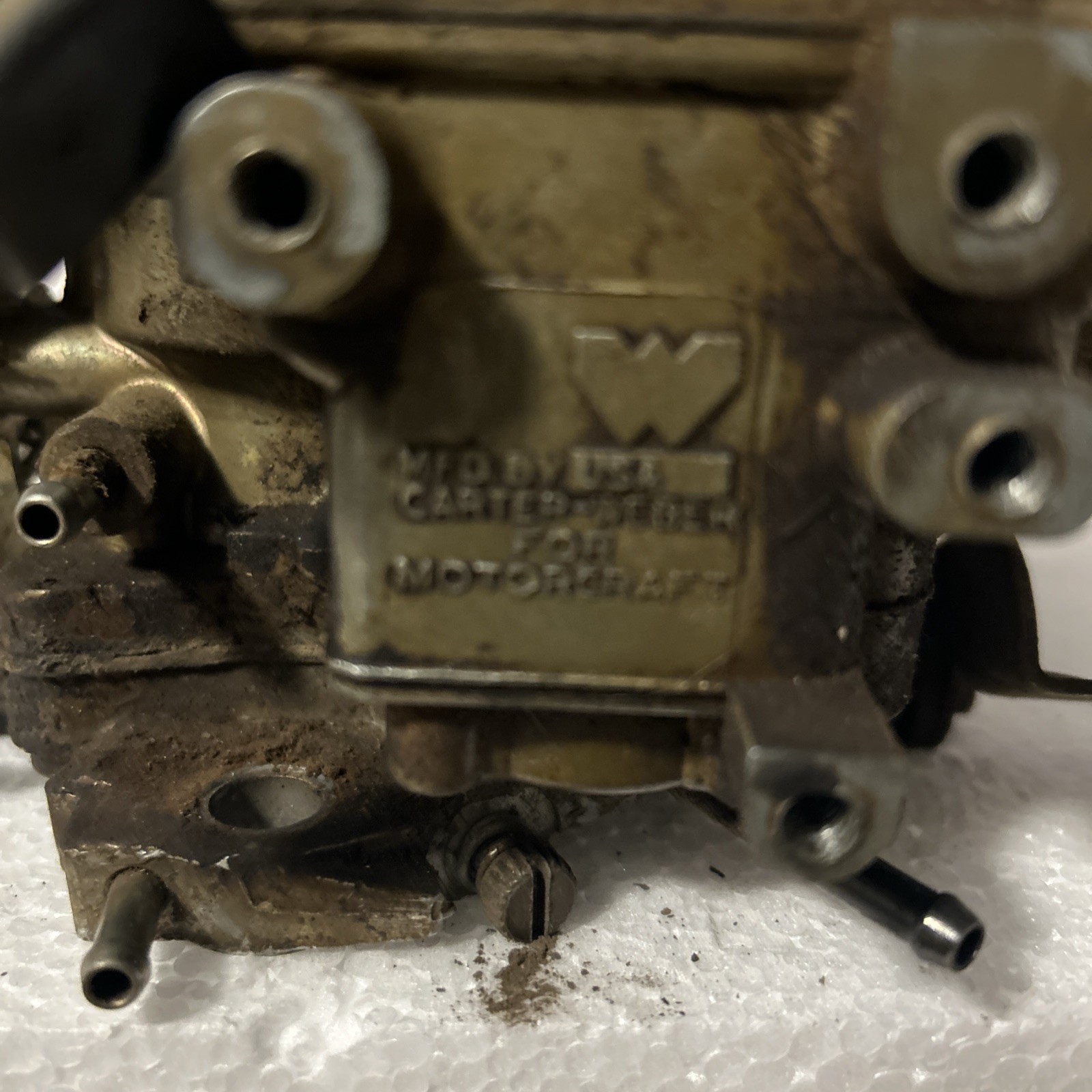 HTF Vtg. 1978-84 Ford Pickup Truck Motorcraft Carter 7501S Carb Carburetor HTF Vtg. 1978-84 Ford Pickup Truck Motorcraft Carter 7501S Carb Carburetor