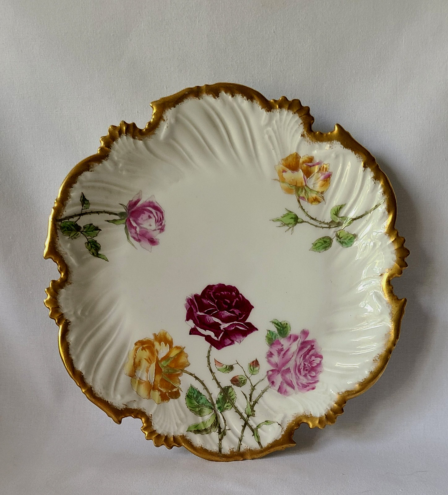 Antique T&V Limoges Plate 8.25\