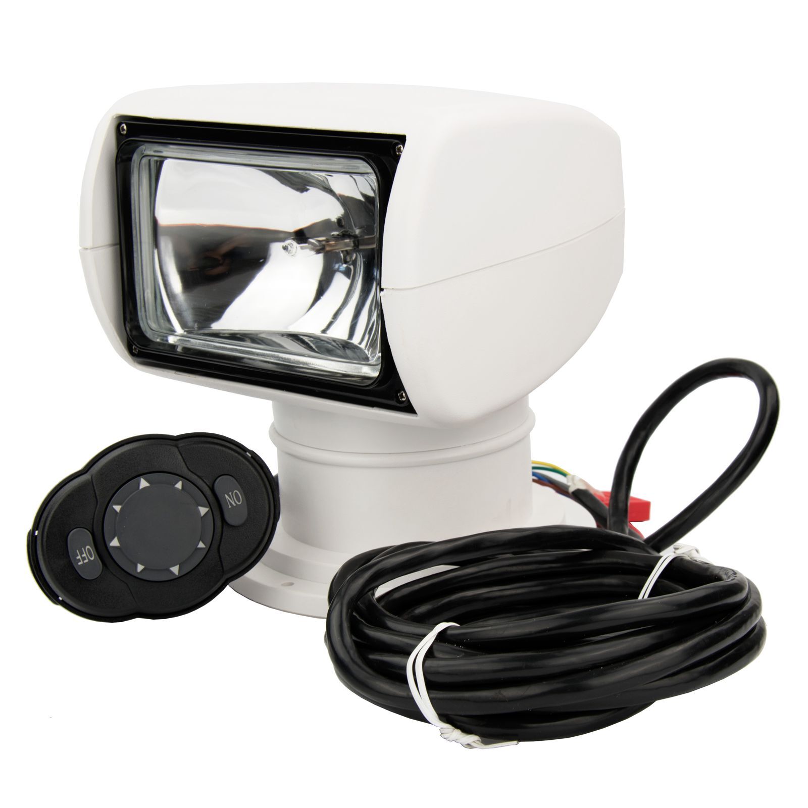 Boat Remote Control Spotlight Truck Car Marine Remote Searchlight 12V 100W Bulb