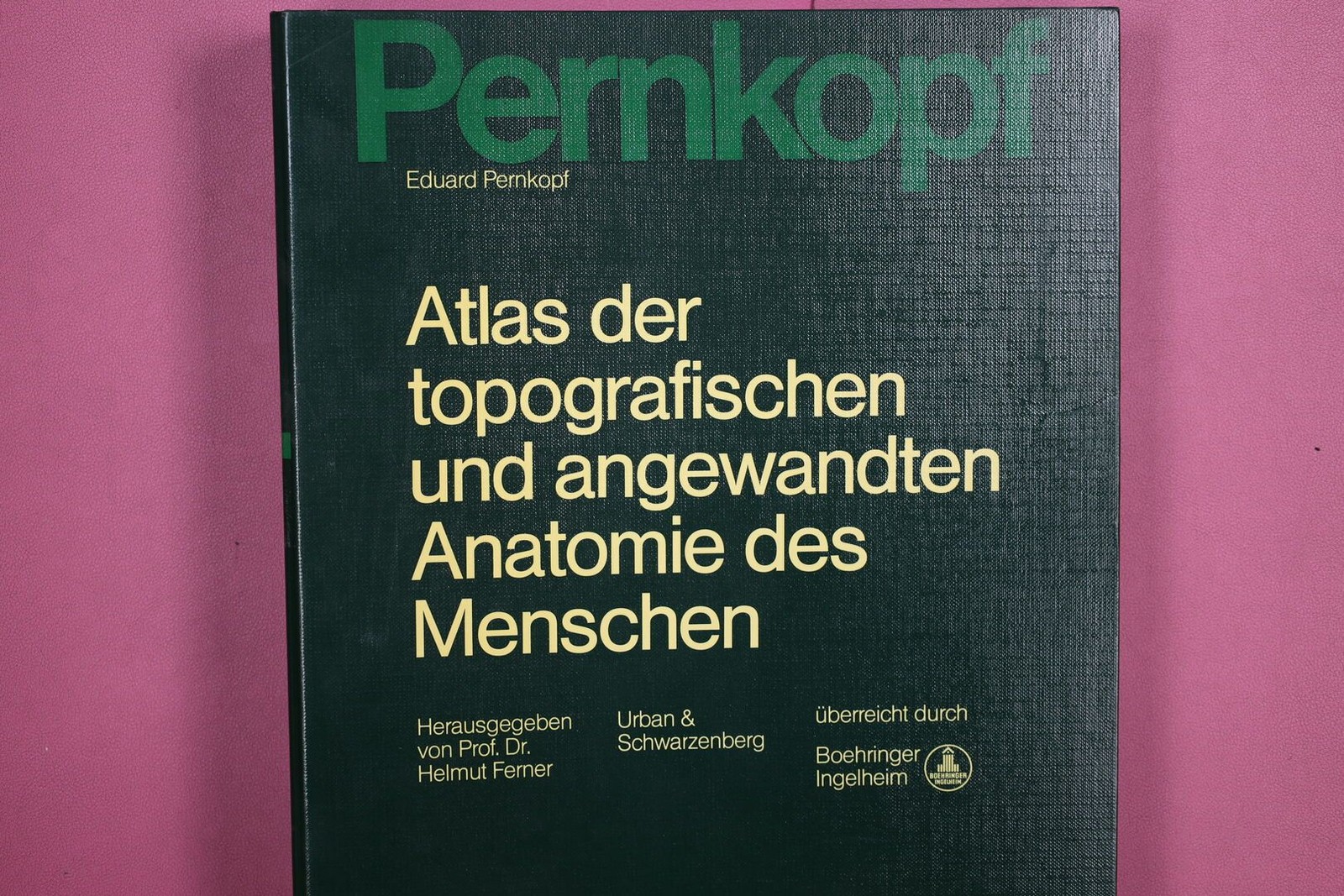 265539 Eduard Pernkopf ATLAS DER TOPOGRAPHISCHEN UND ANGEWANDTEN ANATOMIE DES