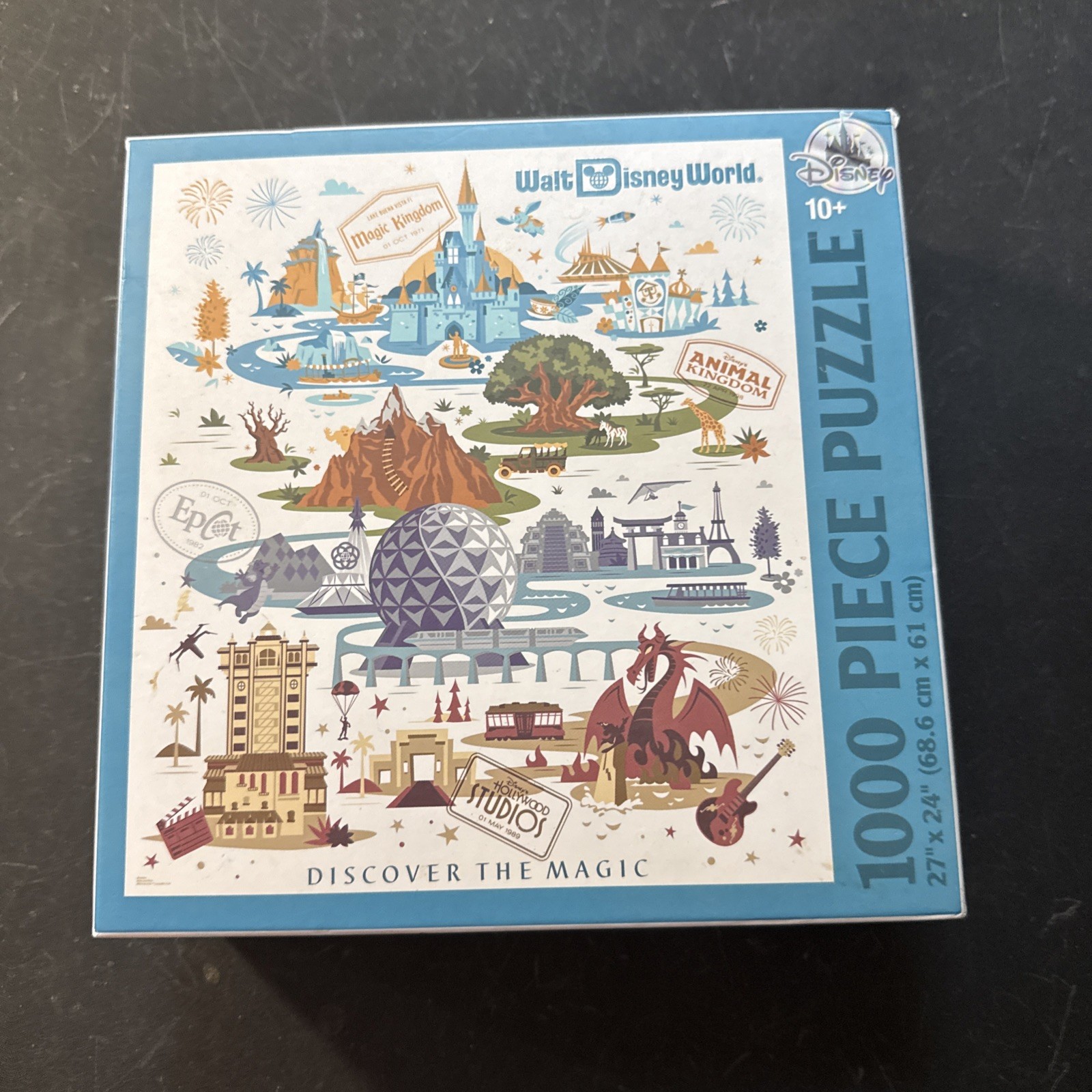 Walt Disney World Discover The Magic 1000 Piece Puzzle Four Parks Walt Disney World Discover The Magic 1000 Piece Puzzle Four Parks