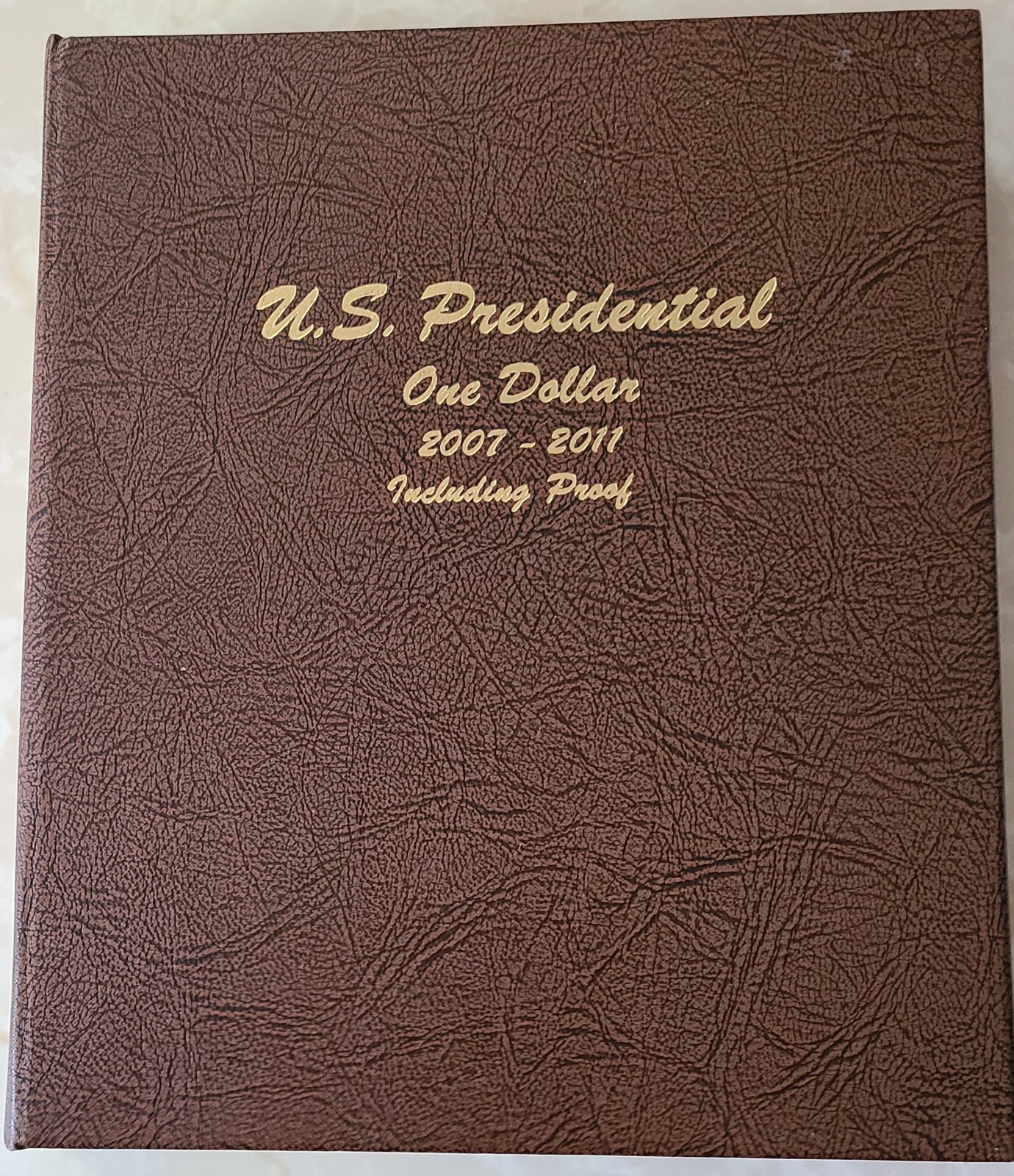 2007-2011 PDS PRESIDENTIAL DOLLAR IN PROOF DANSCO ALBUM#8184 COMPLETE 60 COIN