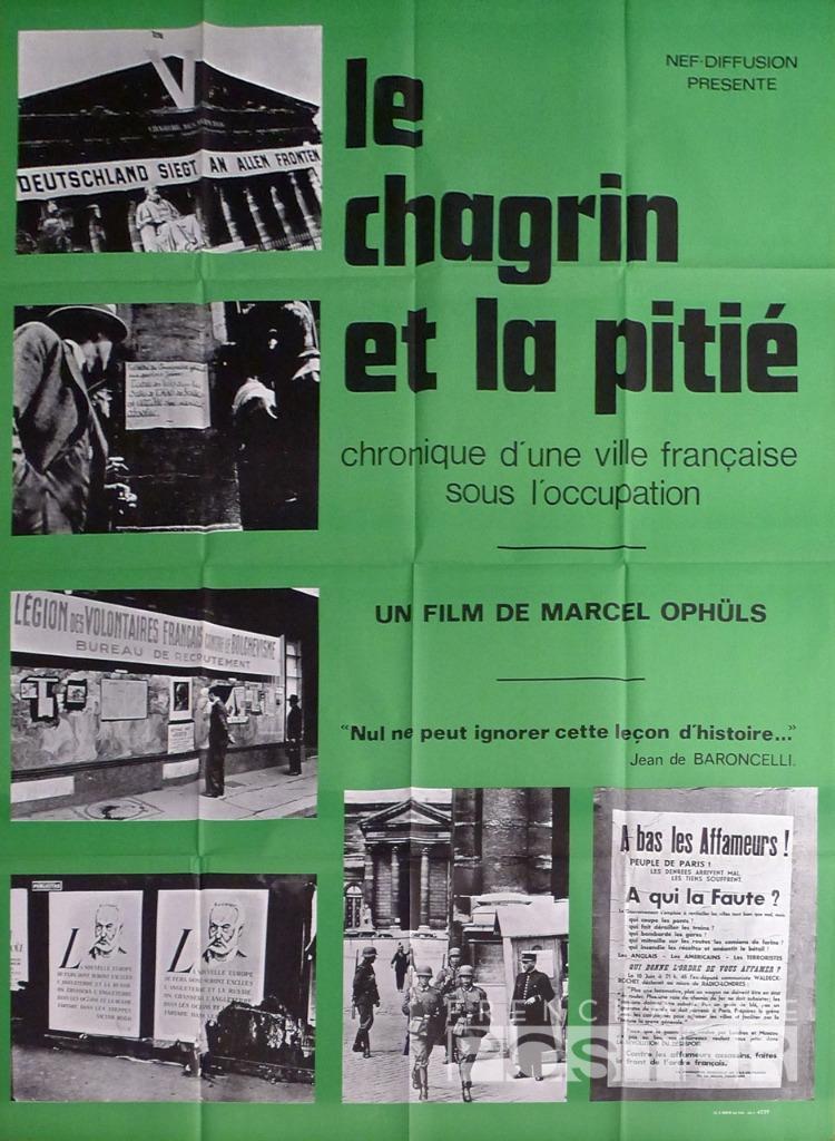 LE CHAGRIN ET LA PITIE / THE SORROW AND THE PITY - OPHULS - WAR NAZI DOCUMENTARY