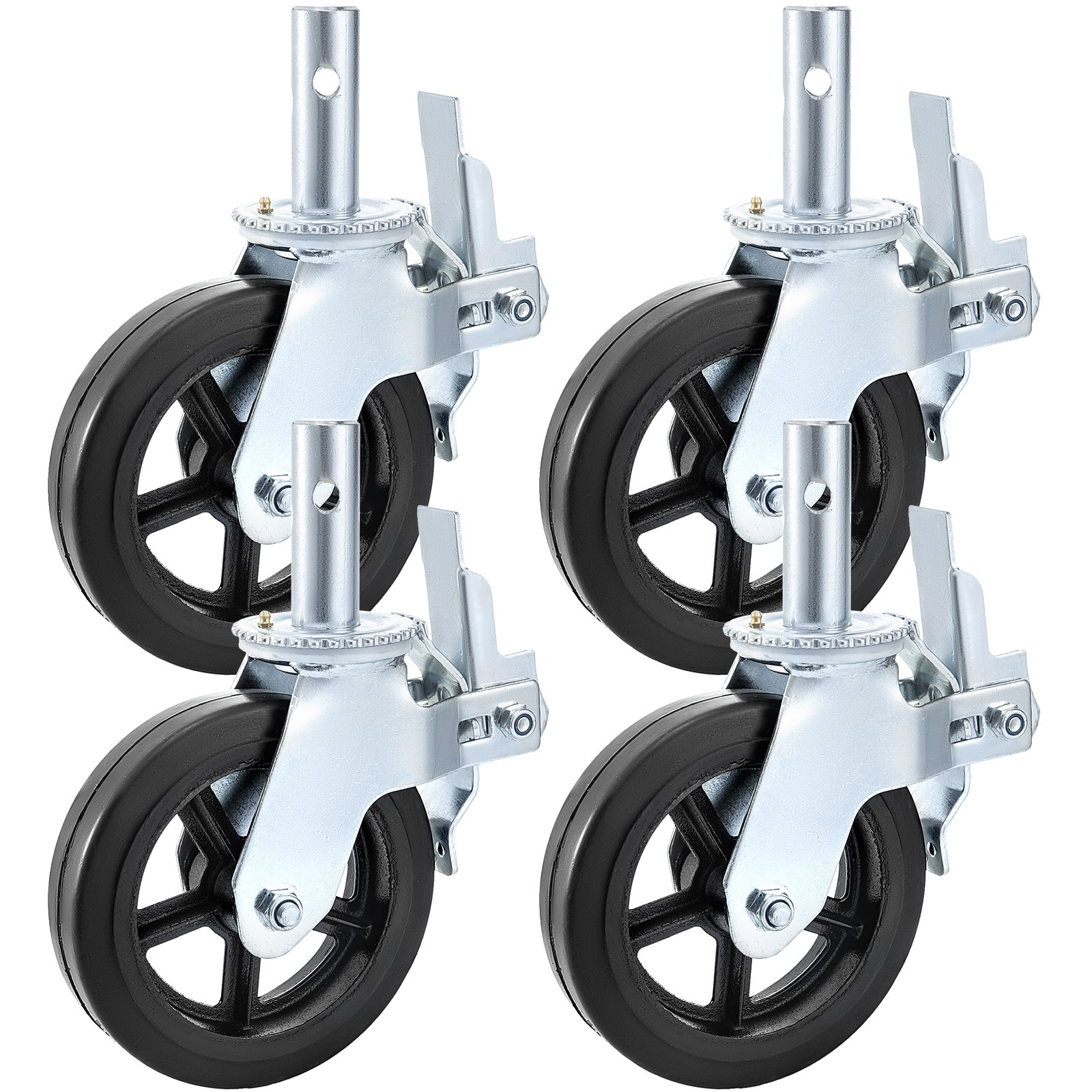VEVOR Heavy Duty Scaffolding Rubber Swivel Caster 8