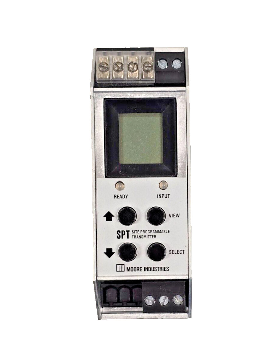 MOORE INDUSTRIES, SPT/TPRG/PRG/U, SITE PROGRAMMABLE TEMPERATURE TRANSMITTER MOORE INDUSTRIES, SPT/TPRG/PRG/U, SITE PROGRAMMABLE TEMPERATURE TRANSMITTER