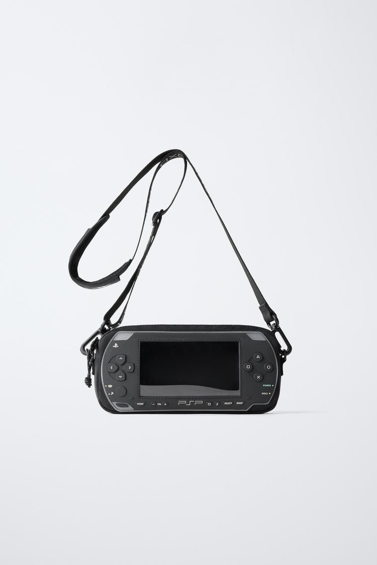 Zara Sony PSP Crossbody Bag PlayStation Inspired Gaming Shoulder Bag NEW