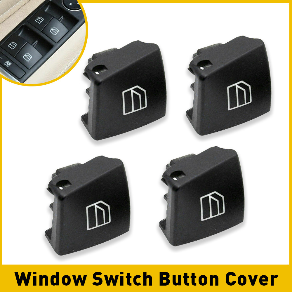 4 New Window Switch Button Cap for Mercedes-Benz M-Klasse W166 GLS X166 GLE W166